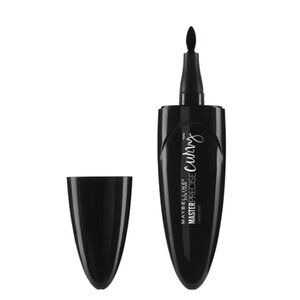 Maybelline New York Master Precise Curvy Liquid Eyeliner, Black, 0.01 oz.